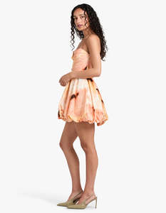 Larissa Draped Bubble Mini Dress