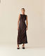 RUBY Firebird Cowl Gown - Espresso