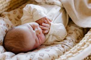 Muslin Fitted Bassinet Sheets: Fitted Bassinet Sheet | Milk and Honey