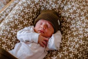 Muslin Fitted Bassinet Sheets: Fitted Bassinet Sheet | Elderflower