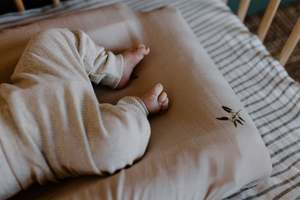 Muslin Fitted Bassinet Sheets: Fitted Bassinet Sheet | Gum