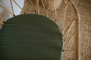 Muslin Fitted Bassinet Sheets: Fitted Bassinet Sheet | Olive