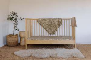 Swaddle Blankets: Muslin Swaddle Blanket | Elderflower