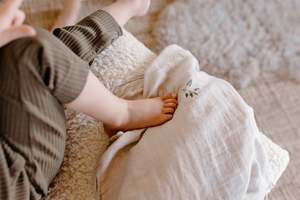 Swaddle Blankets: Muslin Swaddle Blanket | Gum