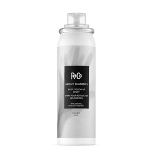 R+Co Bright Shadows Root Touch-Up Spray BLACK 59ml