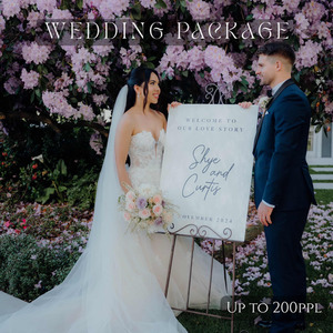 Products: Wedding package - Up to 200 guests Leo Design Studio