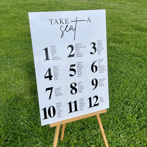 Seating plan - Sanah Leo Design Studio