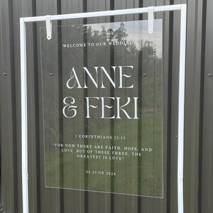 Products: Welcome sign - Anne Leo Design Studio