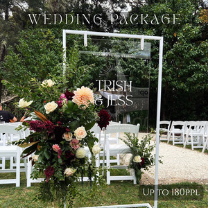 Wedding package - Up to 180 guests Leo Design Studio