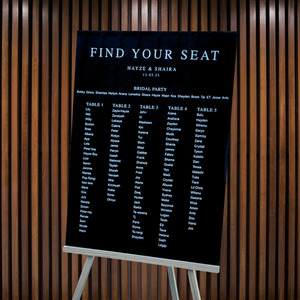Seating plan - Shariza Leo Design Studio