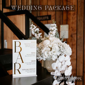 Products: Wedding package - Up to 160 guests Leo Design Studio