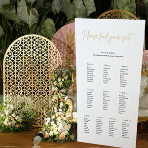 Seating plan - Annabel Leo Design Studio