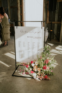 Seating plan - Mikayla Leo Design Studio