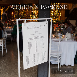 Products: Wedding package - Up to 120 guests Leo Design Studio