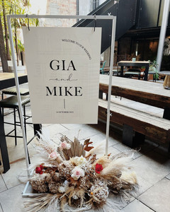 Products: Welcome sign - Gia Leo Design Studio