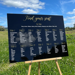 Products: Seating plan - Lusia Leo Design Studio