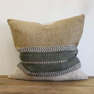 Libeco Montana Pillow Cover in Gold 63 x 63