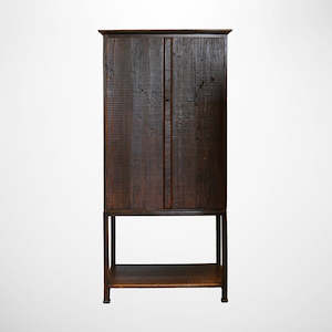 Furniture: Litchfield Tall Oak Cabinet