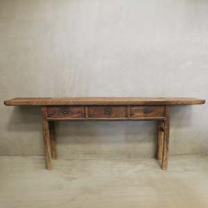 Best Selling: Antique Wooden Console with Drawers 2310L