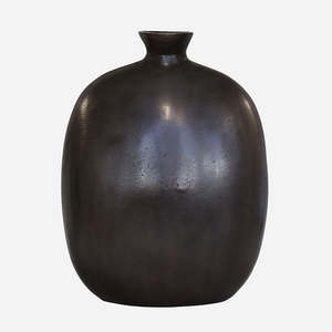 Casablanca Large Urn Vase in Bronze Finish