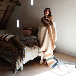Libeco Throw / Fouta in Dakota Stripe 110 x 180