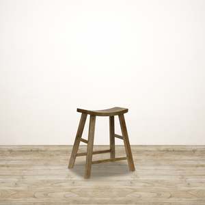 Best Selling: Scandi Elm Bar Stool Natural Ash Walnut