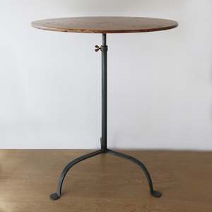 Parisian Candle Table Large with Adjustable Stand