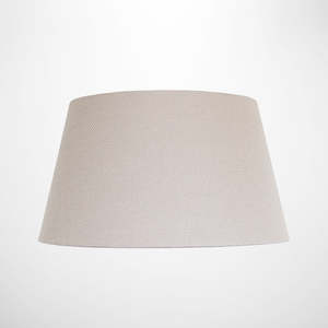 Flax Weave 41cm Tapered Drum  Lampshade