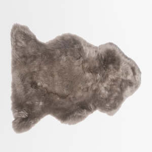 Long Wool Sheepskin Rug / Chair Pad 100 x 60cm - Vole