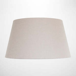 Best Selling: Flax Weave 46cm Tapered Drum Lampshade