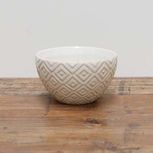 Best Selling: White Geometric Ceramic Dipping Bowl