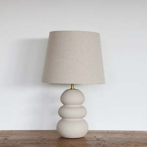 Best Selling: Salted Riverstone Lamp Base