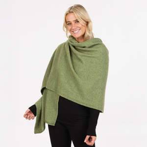 Travel Wrap in Pistachio
