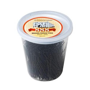 Clips Pins: Fringe Pins Brown