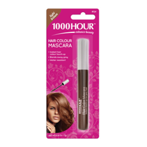 1000 Hour: 1000 Hour Hair Colour Mascara Light Brown