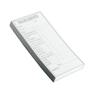 Stationery: Salon Service Dockets
