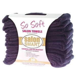 Towels Neck Strips: Salon Smart Microfibre Towels Black