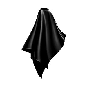 Capes Aprons: Wahl 3004 Microfibre Cape Black