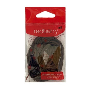 Hair Ties Hair Padding: Hair Ties Seamless Brown