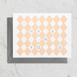 the Stationery Obsessed: Garance dore thank you blush card