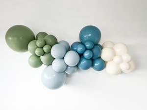 Balloon Garlands: Grab & Go Garland - Sea Hues