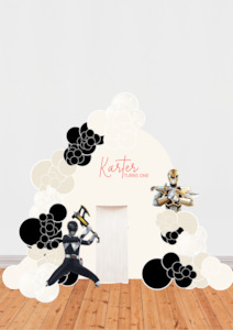 Themed Classic Arch - Power Rangers