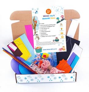 Kids Art & Craft Kit: Winter Joy Craft Kit