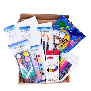 Art Supplies: Art Supplies Box For Little Artist