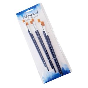 Art Supplies: Artist Paint Brush Set - 6 pcs
