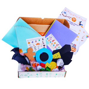 Past Monthly Box Themes: Halloween Theme Craft Kit