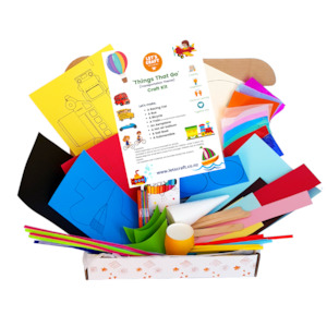 Past Monthly Box Themes: Things That Go (Transport) Craft Kit