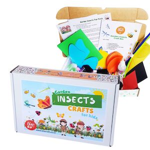 Past Monthly Box Themes: Garden Insects Craft Kit