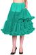 Banned Retro – Double Layer Fluffy Petticoat – Emerald