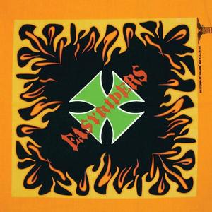 Easyriders Iron Cross with Flames Bandana